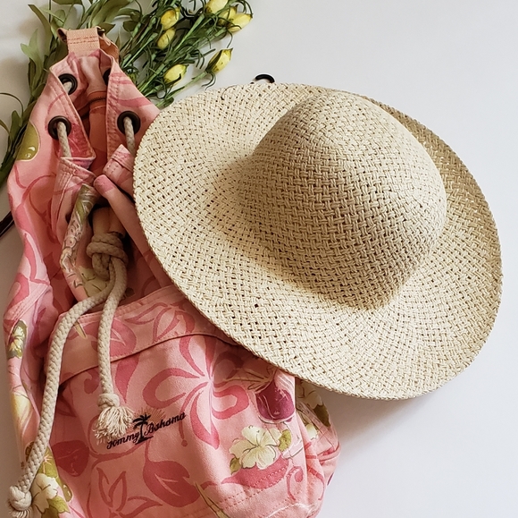 Stylish Floppy Straw Sun Hat - Picture 1 of 8